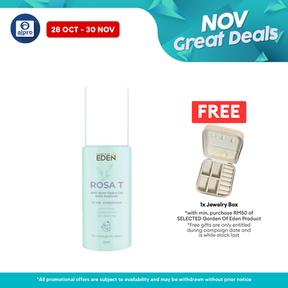 Garden Of Eden Rosa T Anti-Acne Hydra Gel  50ml | Helps Reduce Redness Garden Of Eden