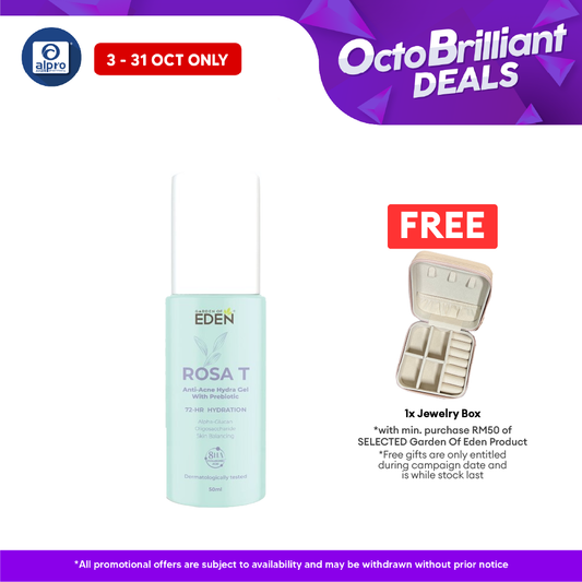 Garden Of Eden Rosa T Anti-Acne Hydra Gel  50ml | Helps Reduce Redness Garden Of Eden
