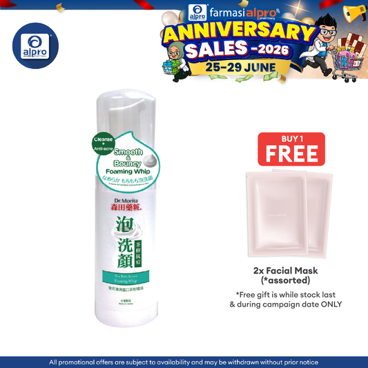 Dr.Morita Tea Tree Anti-Acne Foaming Whip 145ml Dr.Morita