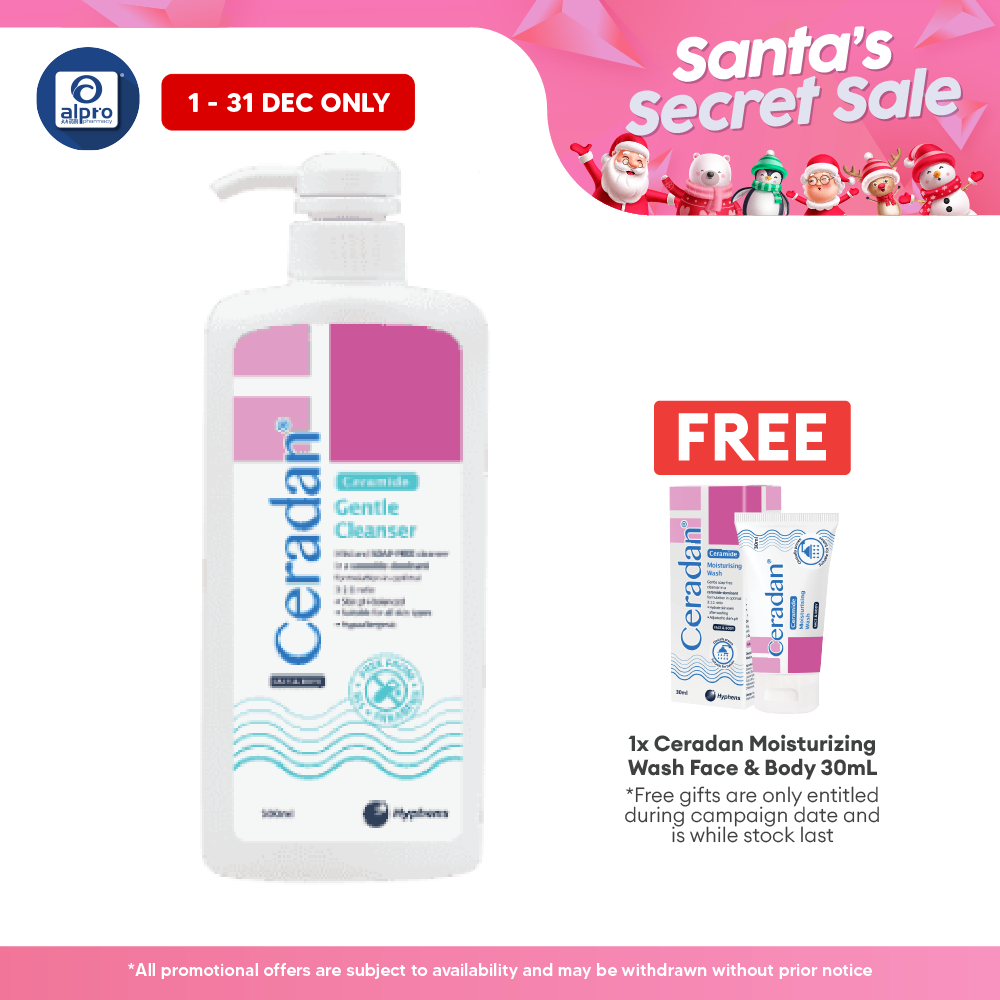 Ceradan Gentle Cleanser 500ml Alpro Pharmacy