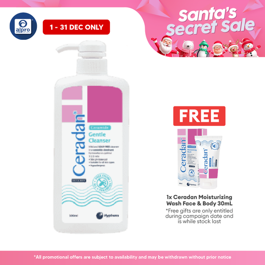 Ceradan Gentle Cleanser 500ml Alpro Pharmacy