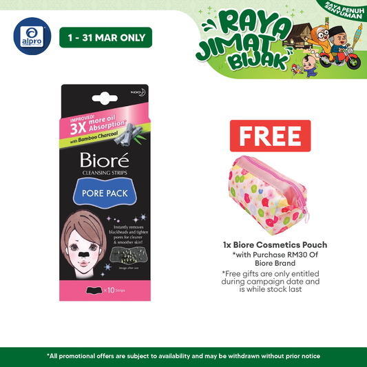 Biore Pore Pack Black 10s Biore