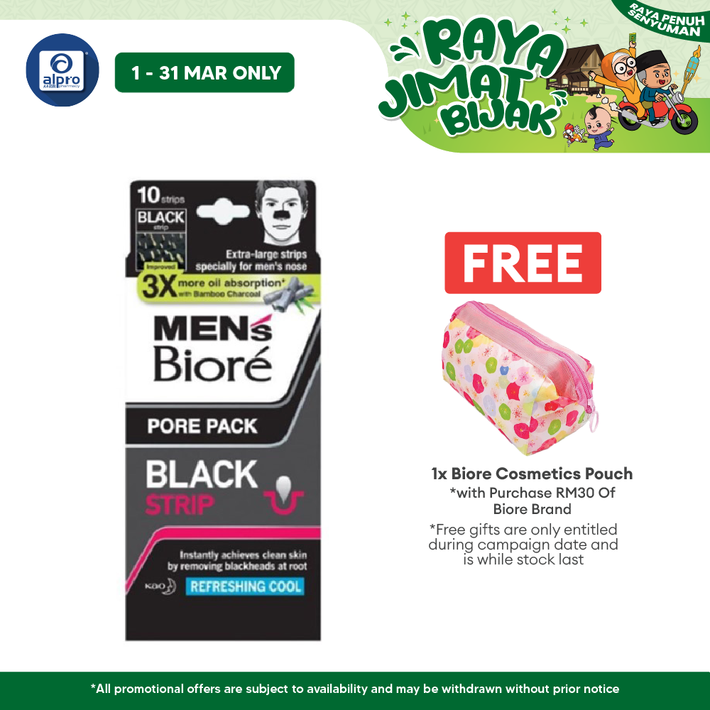 Men’s Biore Pore Pack Refreshing Cool 10s Alpro Pharmacy