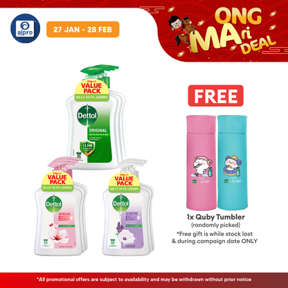 Dettol Hand Wash| Original/Sensitive Dettol