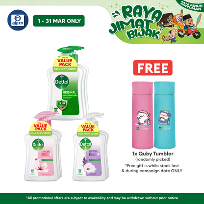 Dettol Hand Wash| Original/Sensitive Dettol