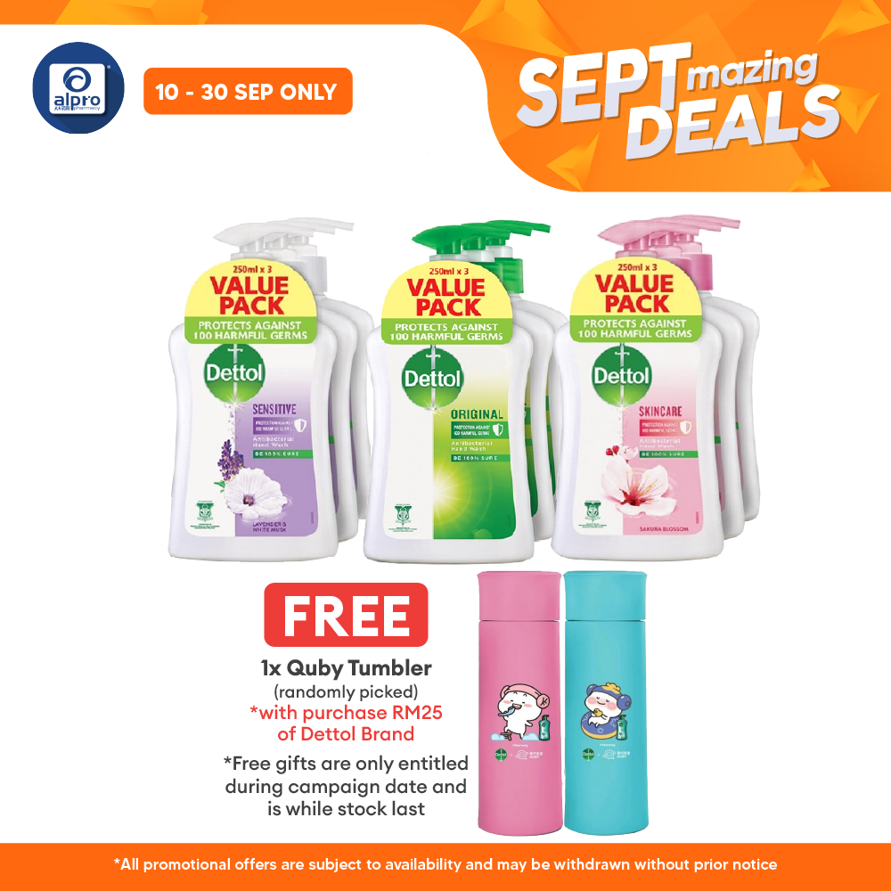 Dettol Hand Wash| Original/Sensitive Dettol