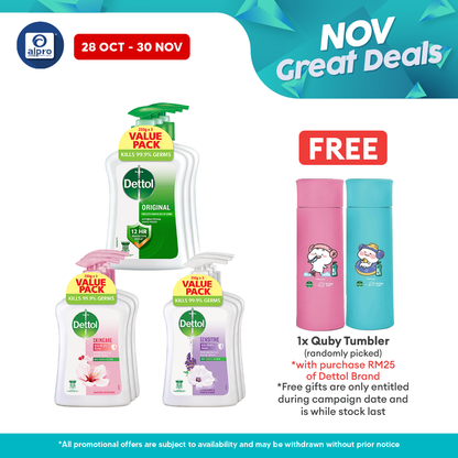 Dettol Hand Wash| Original/Sensitive Dettol