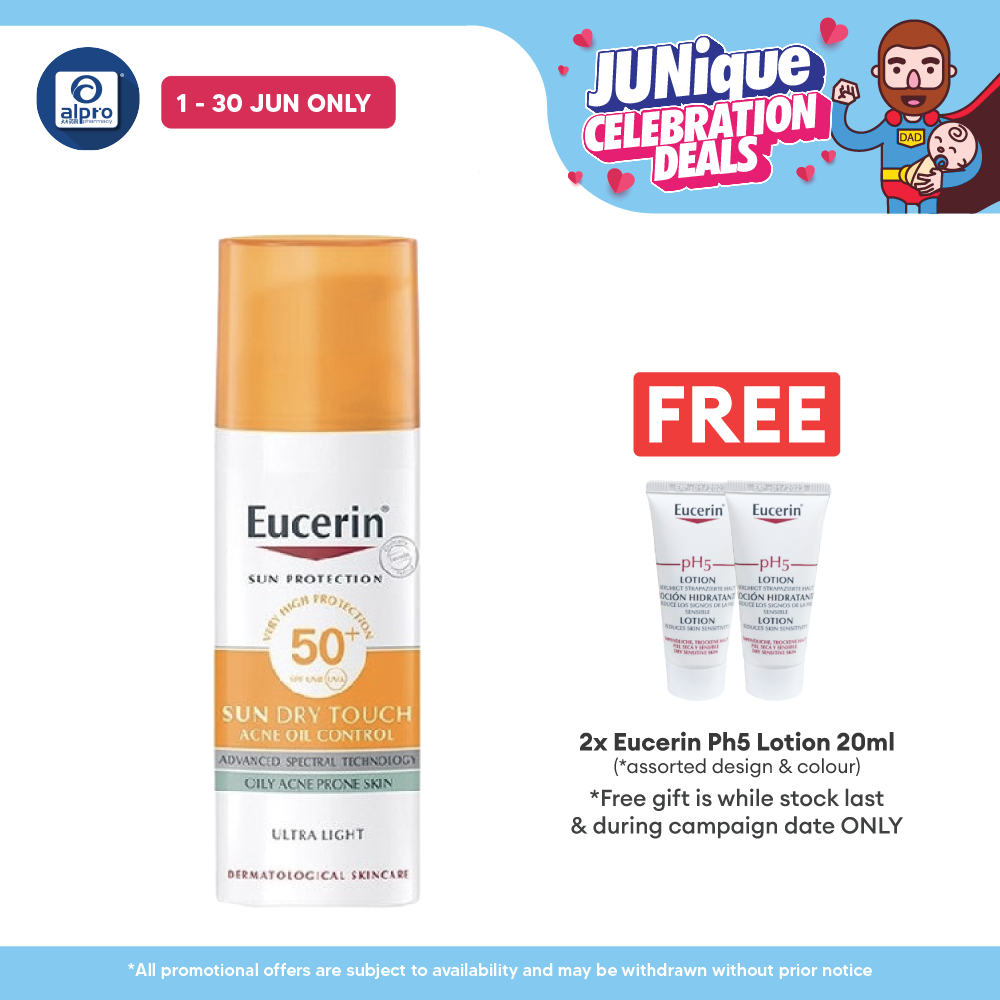 Eucerin Sun Dry Touch Spf50 50ml | Long Lasting Eucerin