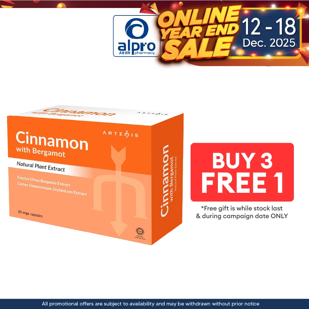 Artemis Cinnamon Bergamot Capsule 60s | Helps To Maintain General Health.