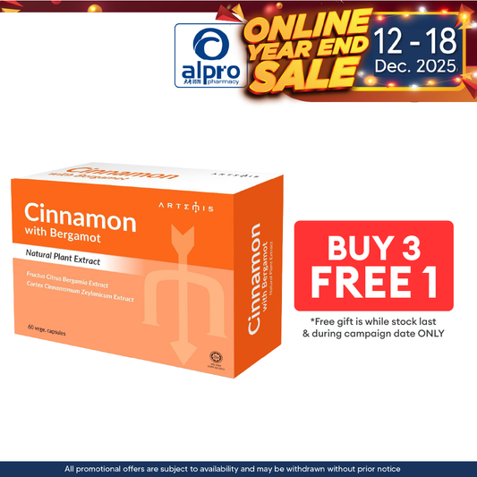 Artemis Cinnamon Bergamot Capsule 60s | Helps To Maintain General Health.