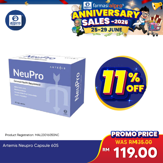 Artemis Neupro Capsule 60s | Support A Better Nerve Health Artemis