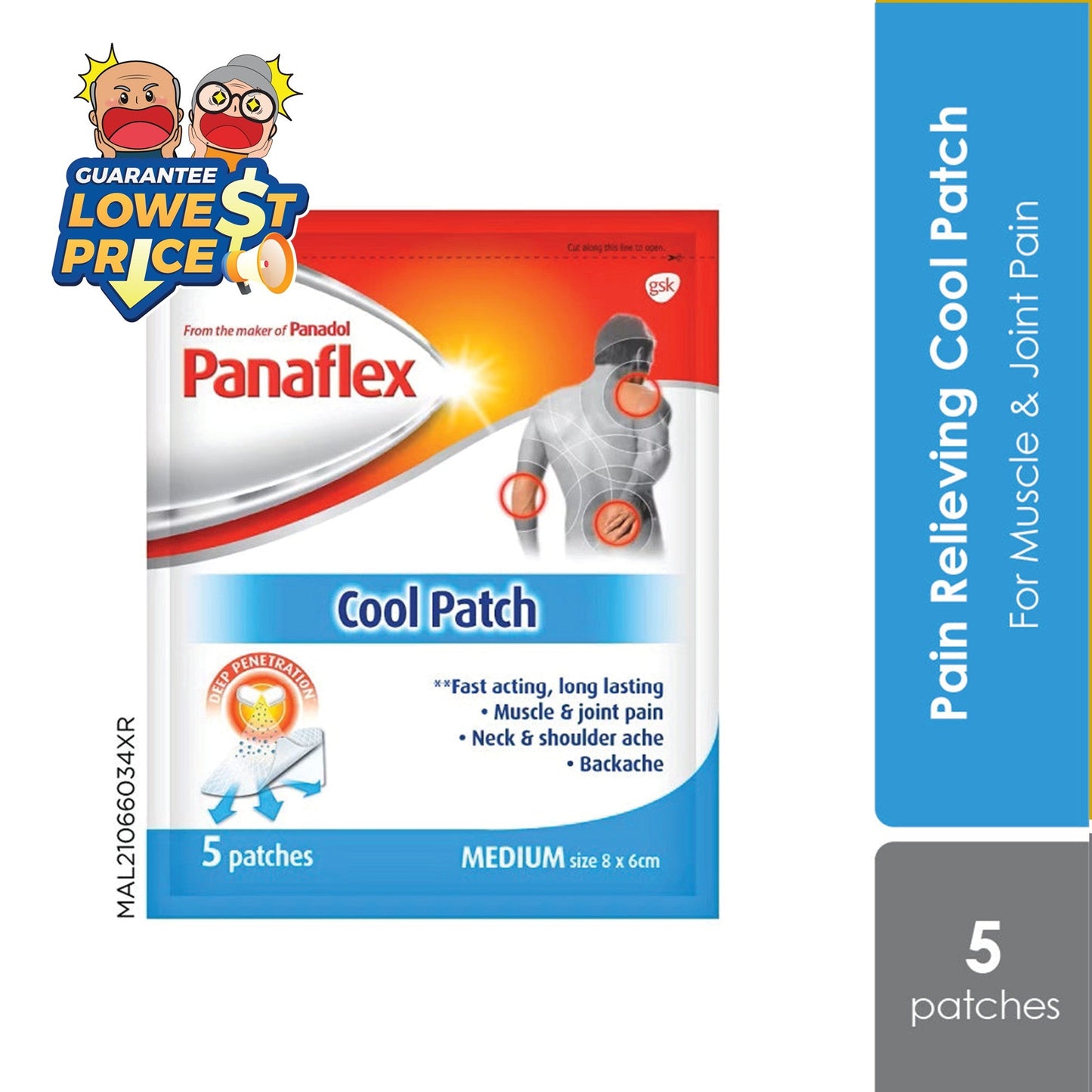 Panaflex Cool Patch 5s | Fast Acting In 80 Seconds Panaflex