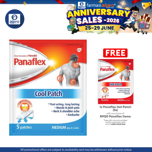 Panaflex Cool Patch 5s | Fast Acting In 80 Seconds Panaflex