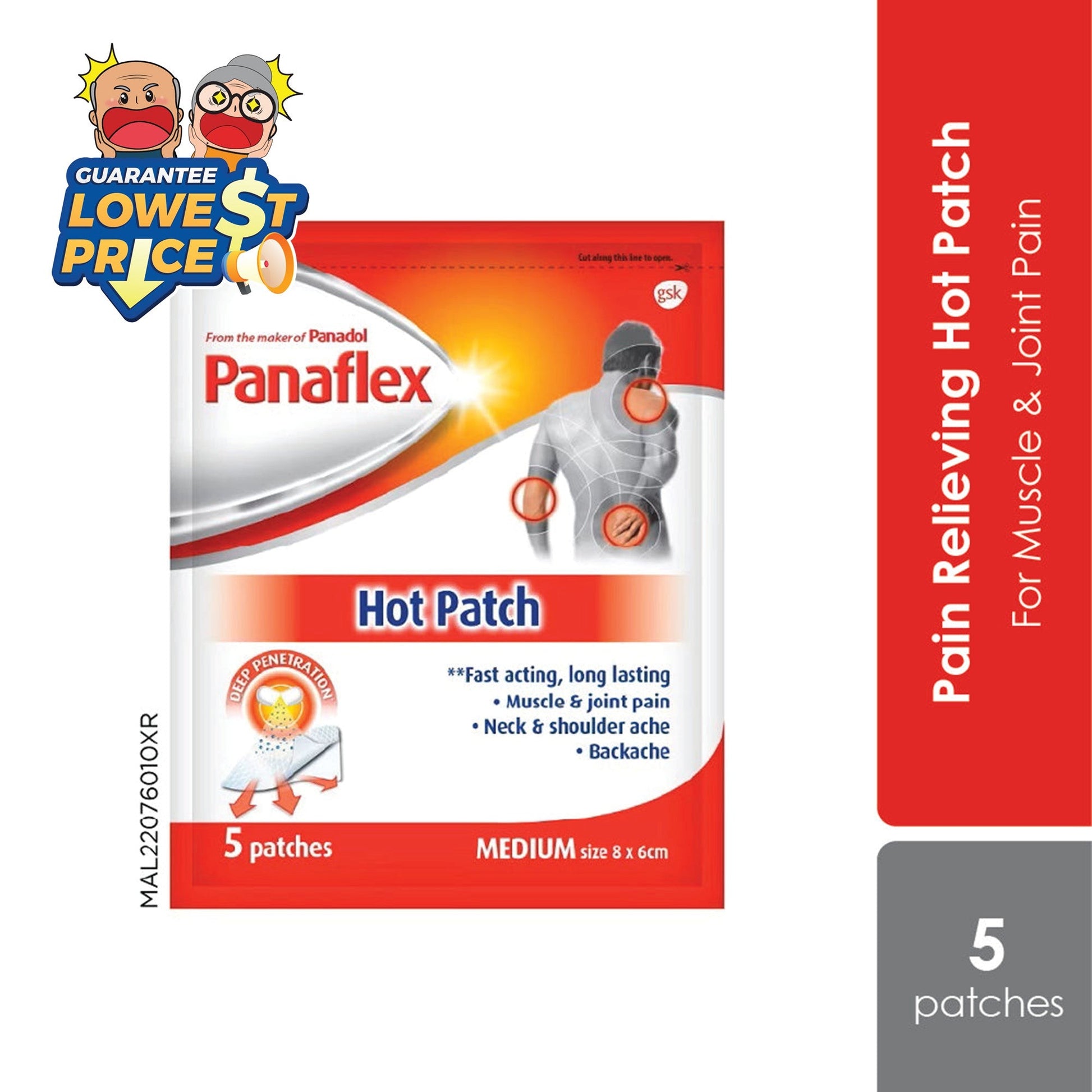 Panaflex Hot Patch 5s | Fast Acting In 80 Seconds Panaflex