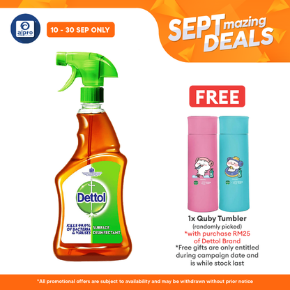 Dettol Antibacterial Surface Disinfectant Trigger 500ml | Kills 99.9% Germs Alpro Pharmacy