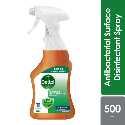 Dettol Antibacterial Surface Disinfectant Trigger 500ml | Kills 99.9% Germs Alpro Pharmacy