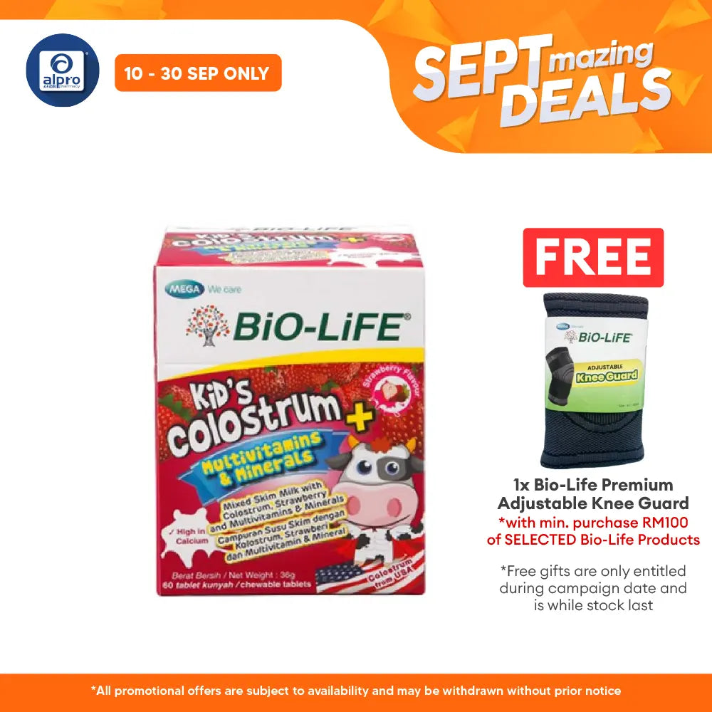 Bio-life Kids Colostrum + Multivitamins & Minerals 60s Alpro Pharmacy