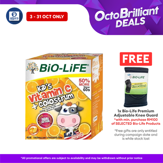 Bio-life Kids Colostrum Vit C 40s + 20s Bio-life