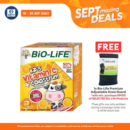 Bio-life Kids Colostrum Vit C 40s + 20s Alpro Pharmacy