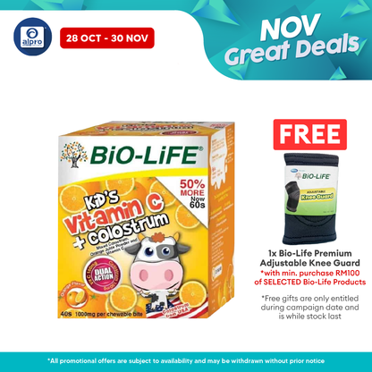 Bio-life Kids Colostrum Vit C 40s + 20s Bio-life