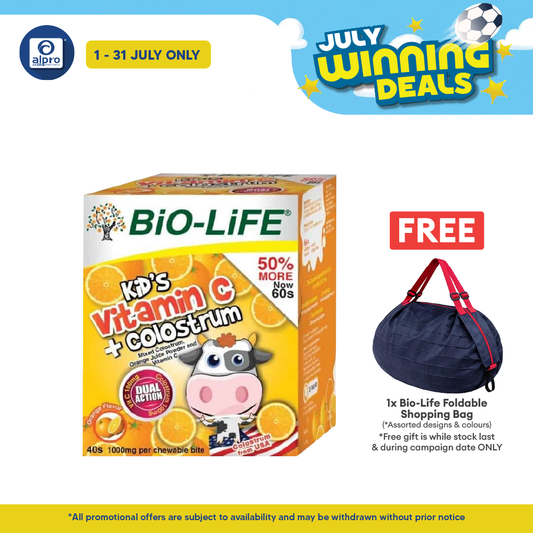 Bio-life Kids Colostrum Vit C 40s + 20s Bio-life