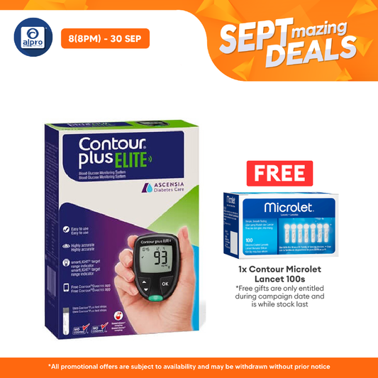 Contour Plus Elite Starter Kit With 25s Strip Alpro Pharmacy
