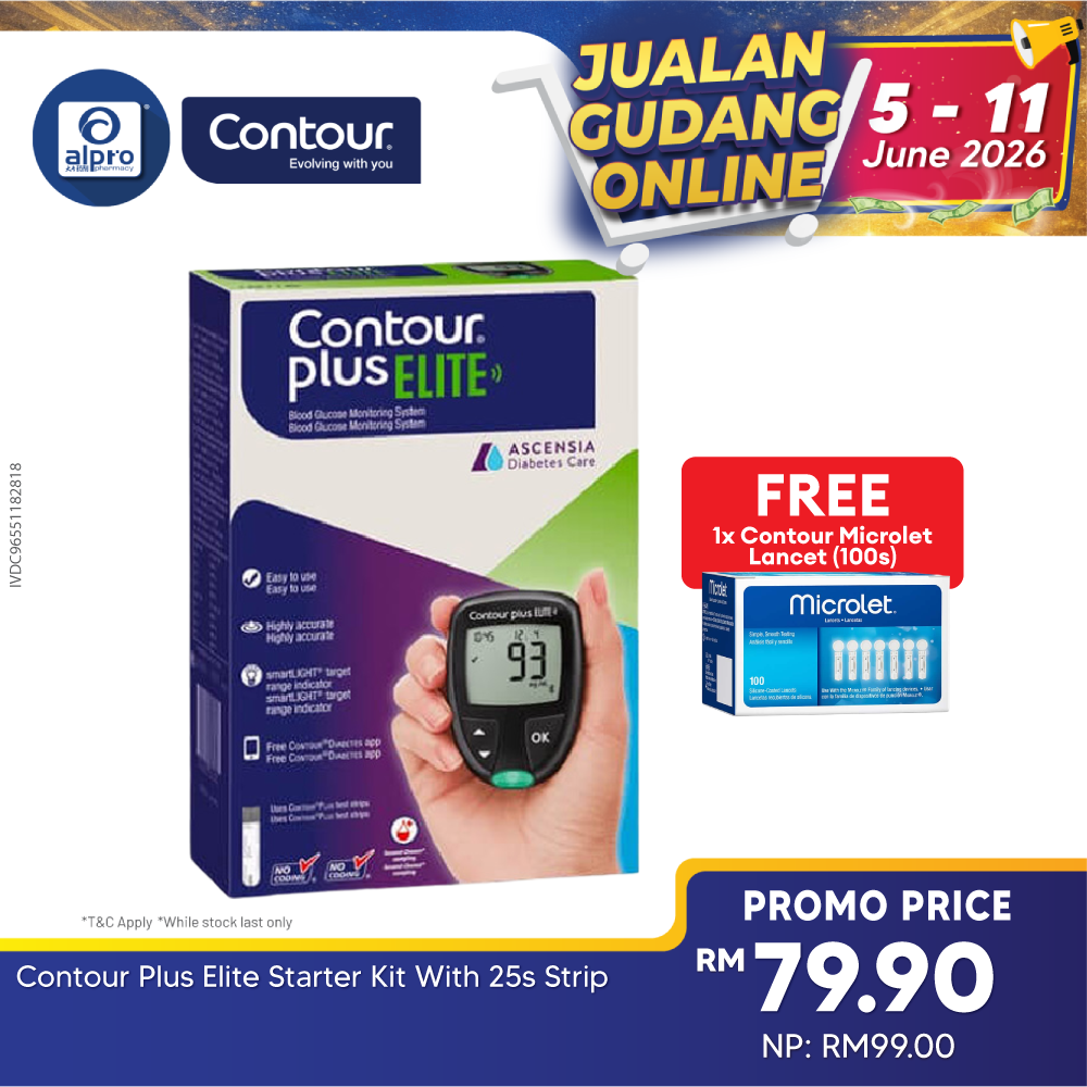 Contour Plus Elite Starter Kit With 25s Strip Contour