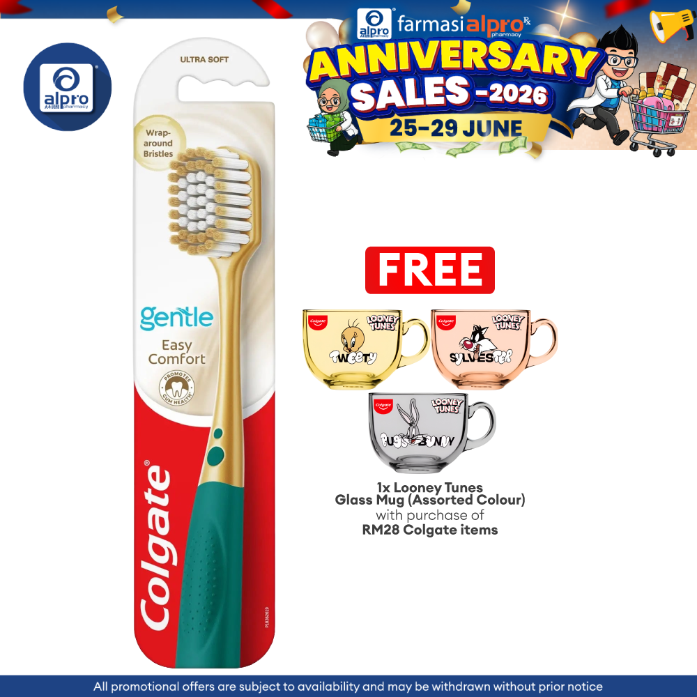 Colgate Easy Comfort Super Soft Toothbrush 1s | Super Soft Bristle Colgate