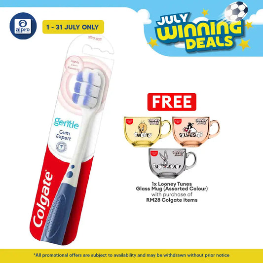 Colgate Gentle Gum Expert Toothbrush 1s | 200% Reduction In Gum Bleeding Colgate