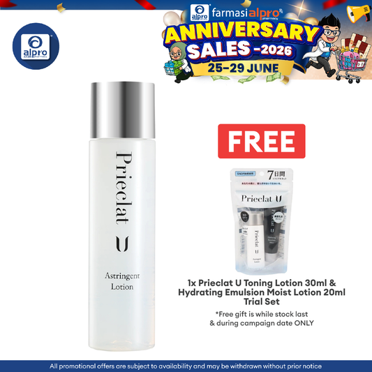 Prieclat U Astringent Lotion 120ml Sugi