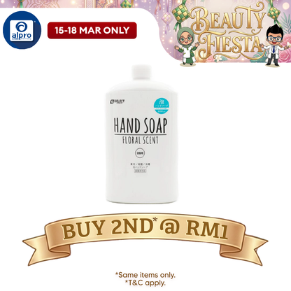 S Select Hand Soap Floral Scent Refill 1000ml Sugi