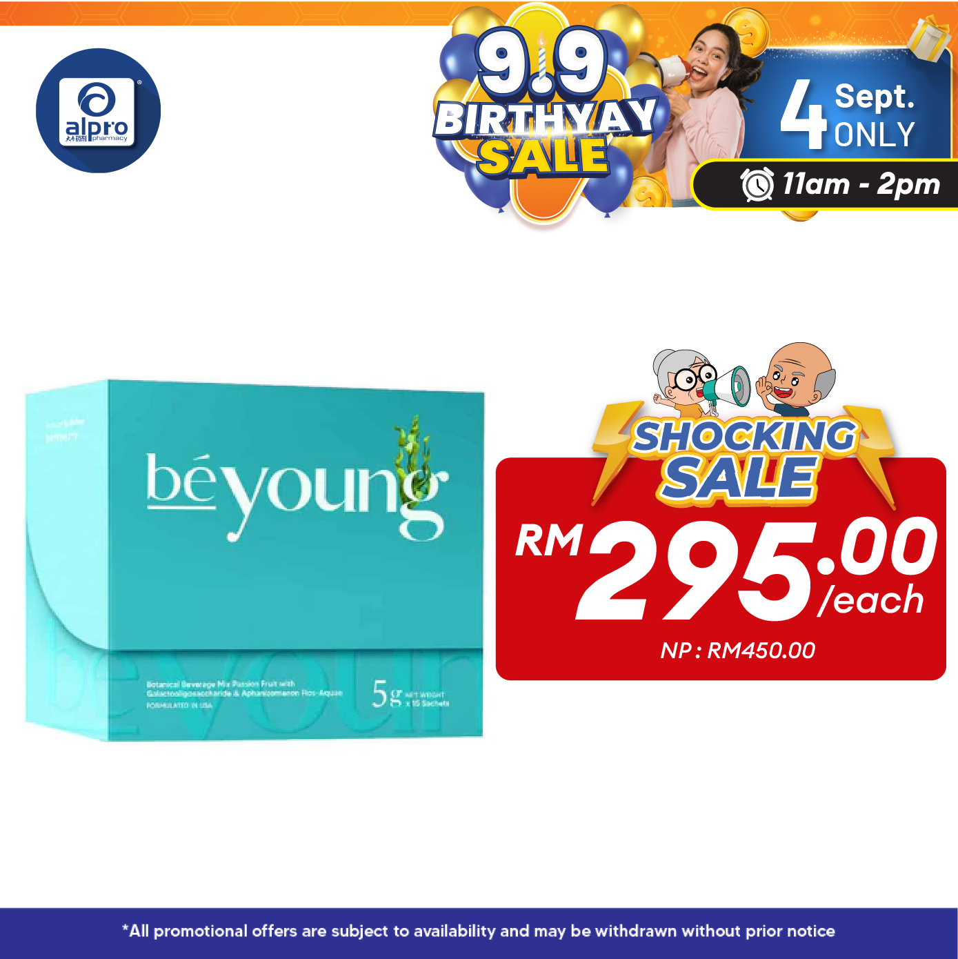 BeYoung 15s | Improve Gut Skin Health Alpro Pharmacy