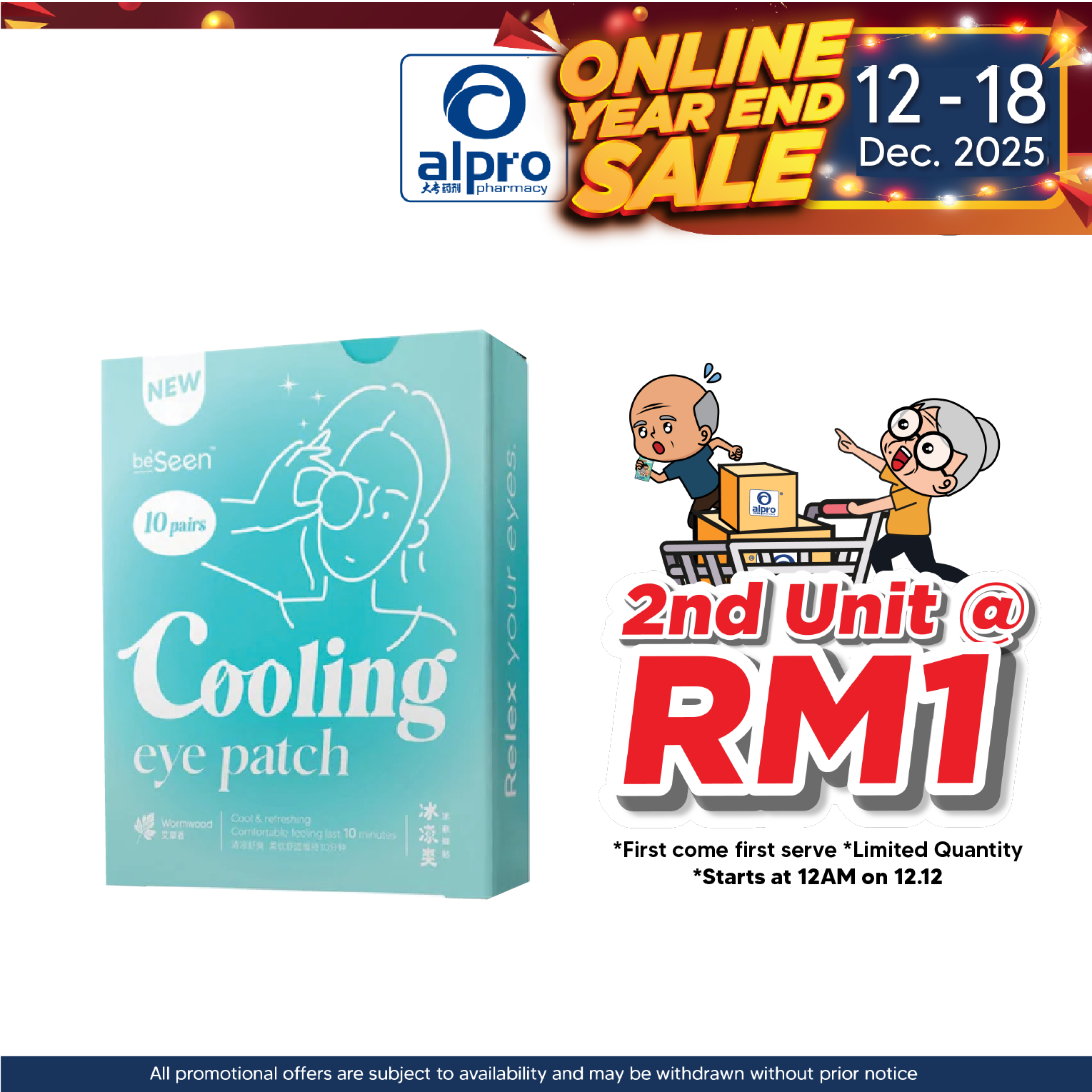 Beseen Eye Patch 10pairs | Relieves Tired Eyes