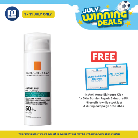 La Roche Posay Anthelios UVD Oil Correct T 50ml | 50+ SPF UVB + UVA La Roche Posay