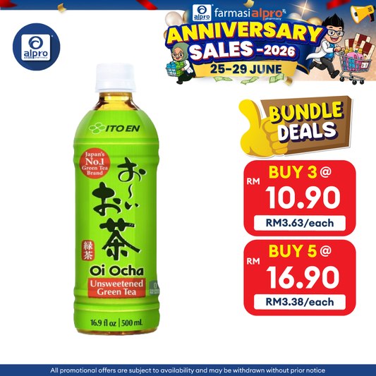 Ito-en Oi Ocha Green Tea Pet Bottle 500ml | Unsweetened Drink Tea Ito-En