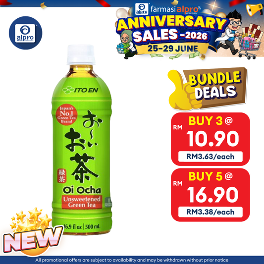 Ito-en Oi Ocha Green Tea Pet Bottle 500ml | Unsweetened Drink Tea Ito-En