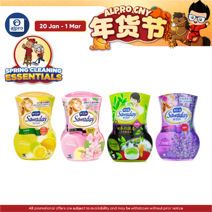 Sawaday Fragrance Liquid 350ml (Lemon / Lavender / Sakura / Green Tea )