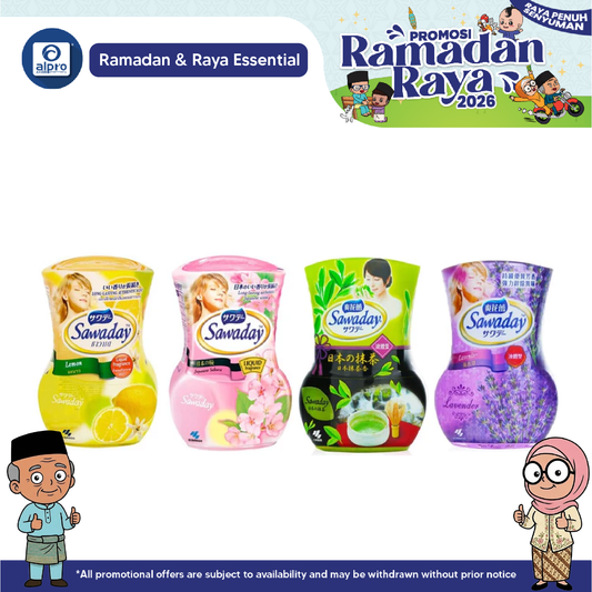 Sawaday Fragrance Liquid 350ml (Lemon / Lavender / Sakura / Green Tea ) Sawaday