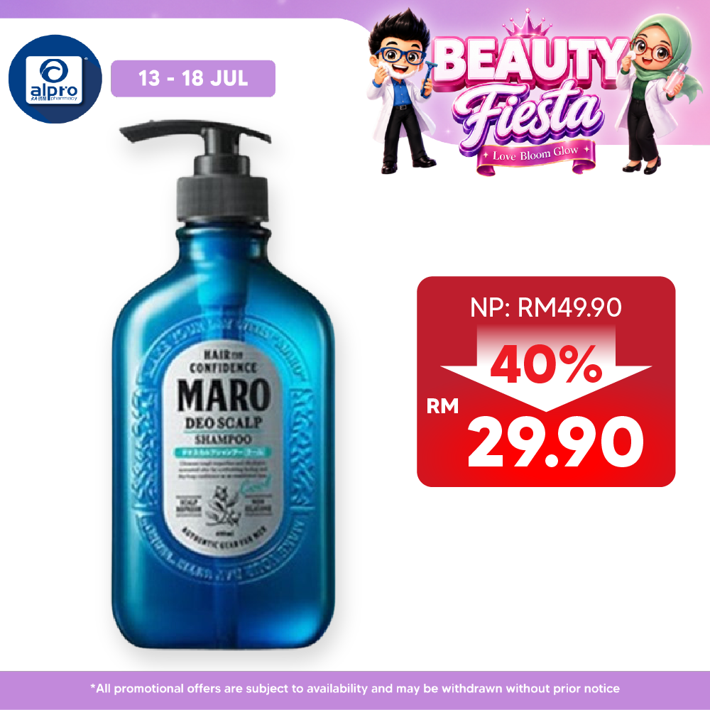 Maro Deo Scalp Shampoo Cool 400ml Maro