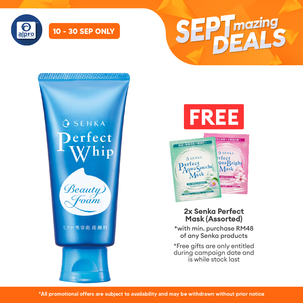 Senka Perfect Whip U 120g Alpro Pharmacy