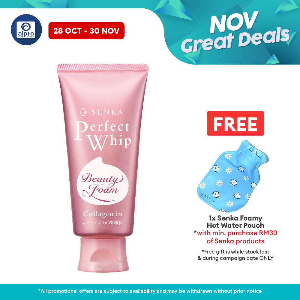 Senka Perfect Whip Collagen-In 120g Alpro Pharmacy