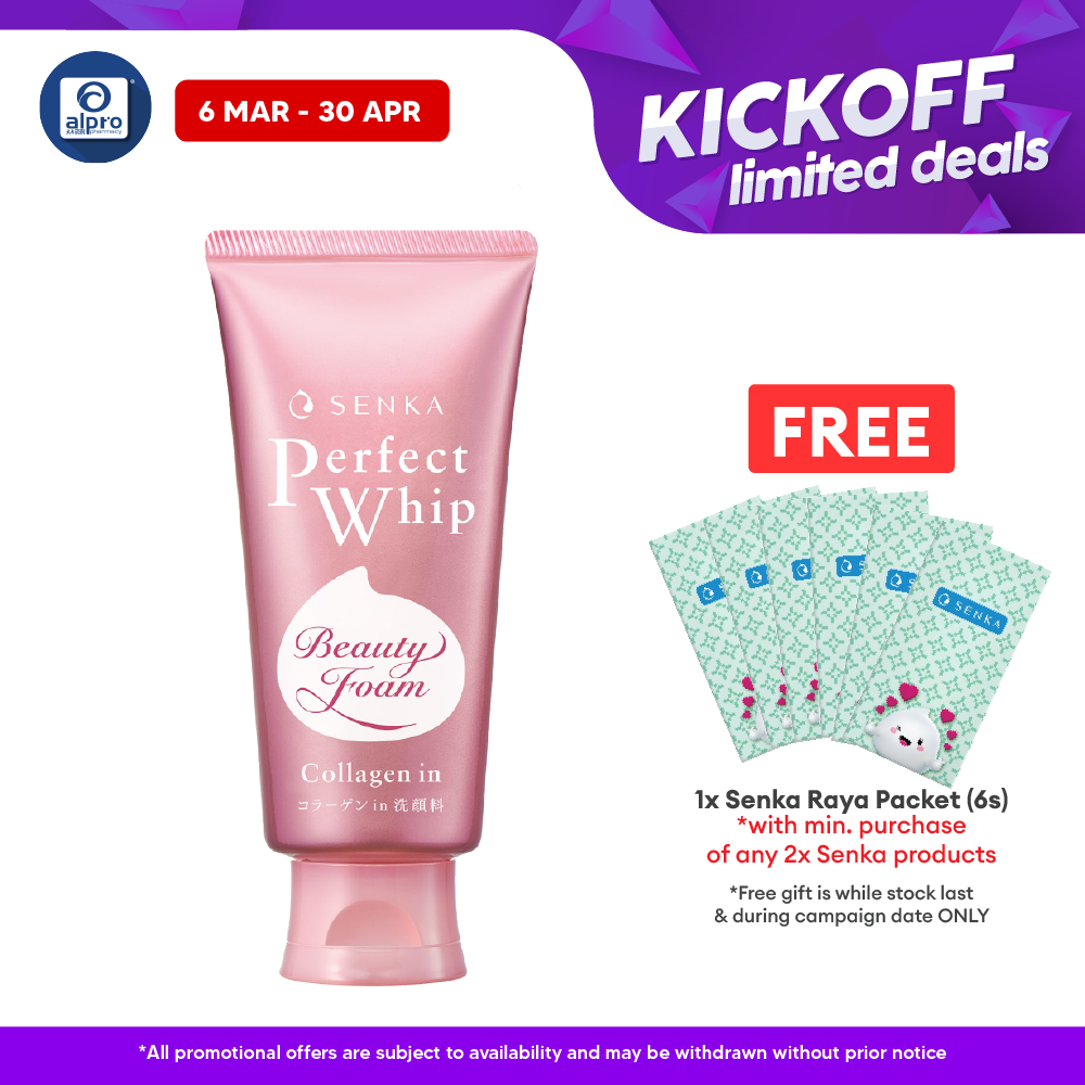 Senka Perfect Whip Collagen-In 120g Senka