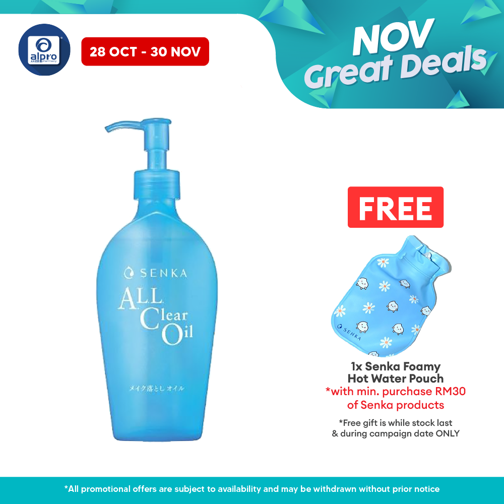 Senka A.L.L. Clear Oil 230ml Alpro Pharmacy