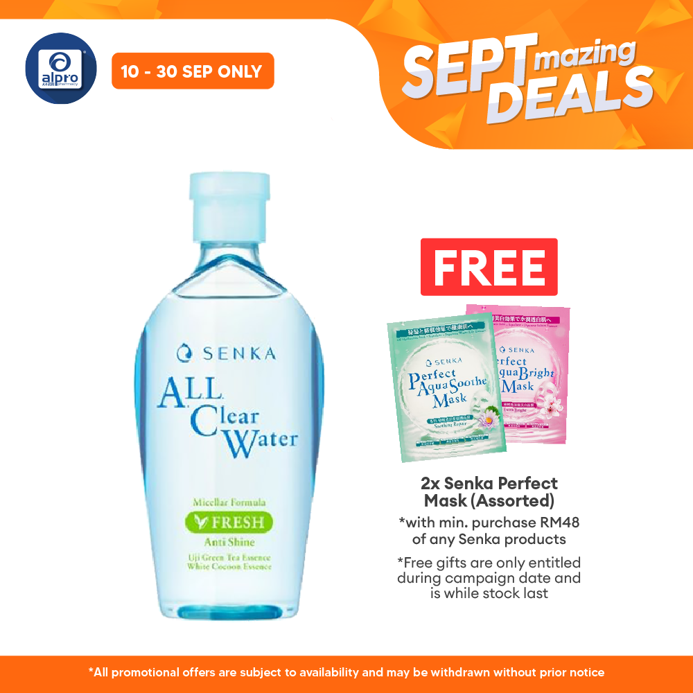 Senka All Clear Water Fresh Alpro Pharmacy