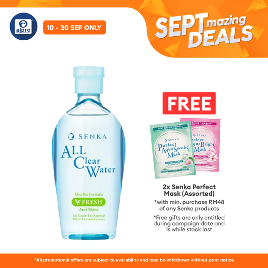 Senka All Clear Water Fresh Alpro Pharmacy