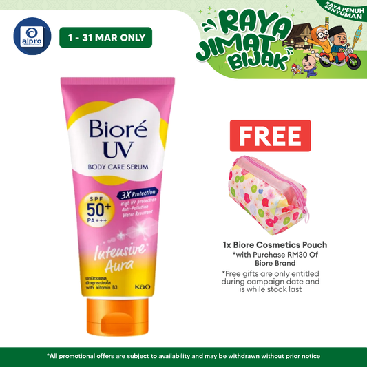Biore UV Body Serum Intensive Aura SPF 50+ PA+++ 150ml Biore