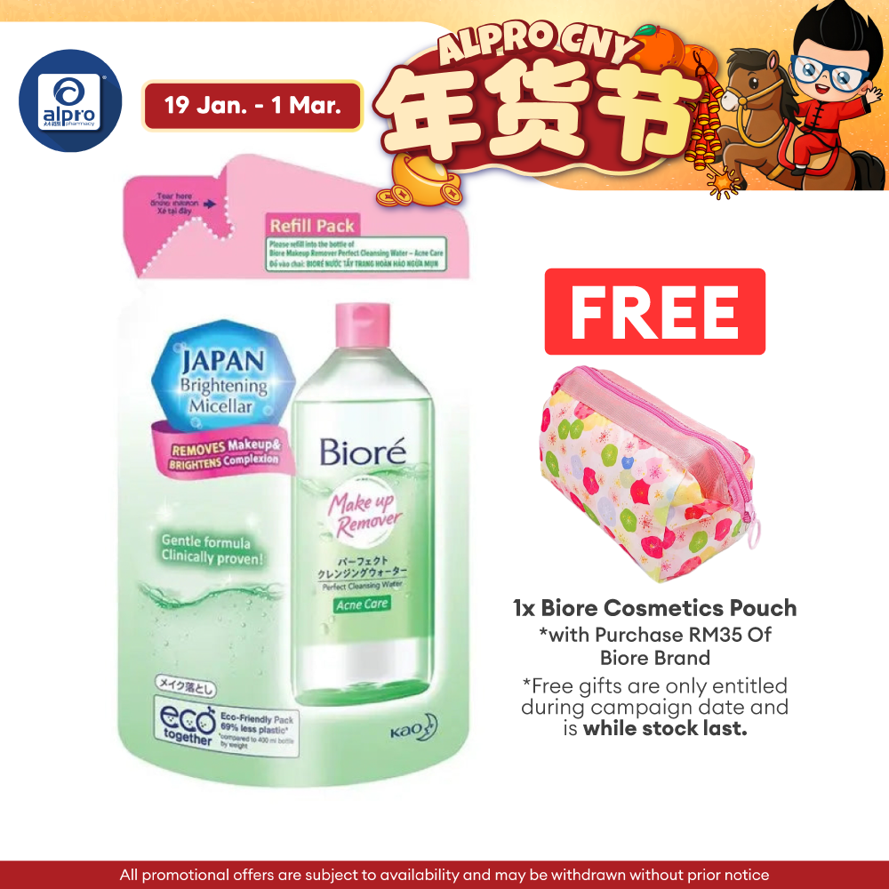 Biore Cln Water Refill A/Care 250ml Biore