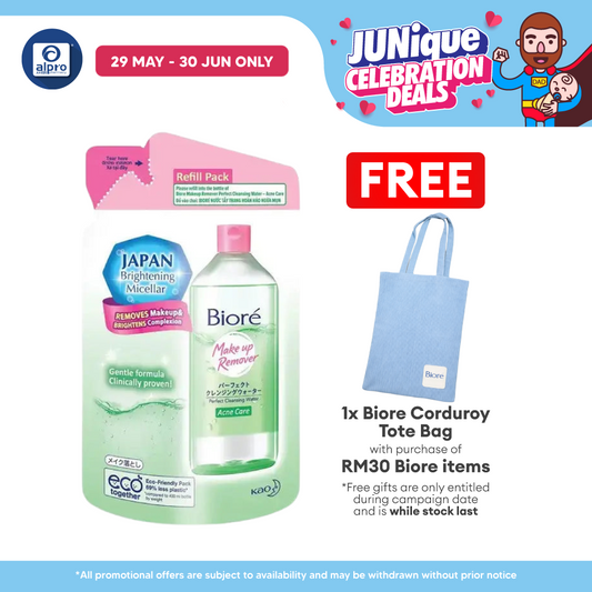 Biore Cln Water Refill A/Care 250ml Biore
