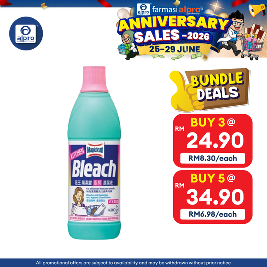 Magiclean Kitchen Bleach 600ml Magiclean