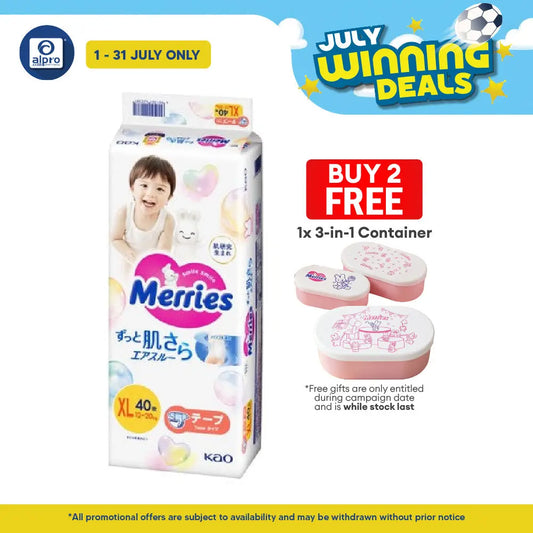 Merries Super Premium Tape XL 40s Merries
